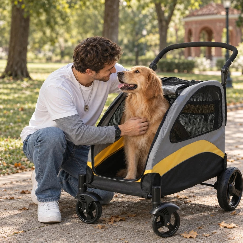 DOGCRUISER Roomy Large Dog Stroller — wherever you are — vue 03/07